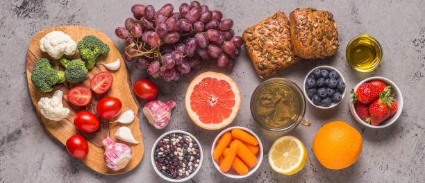 Foods that could lower risk of cancer, top view